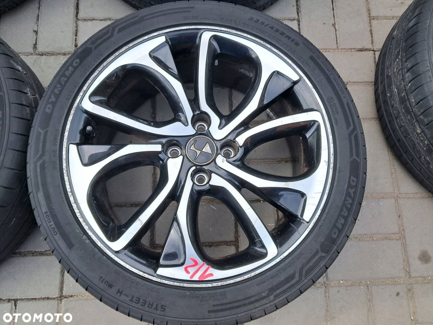Citroen DS4 felgi aluminiowe 18" ET29 4x108 9688904377 225/45R18 - 7