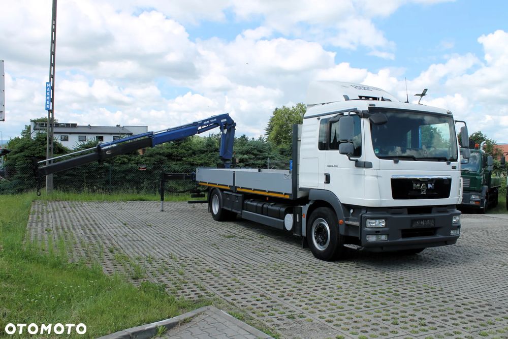 MAN TGM 18.290 paka 6,6m dzwig atlas 120,2E pilot - 21