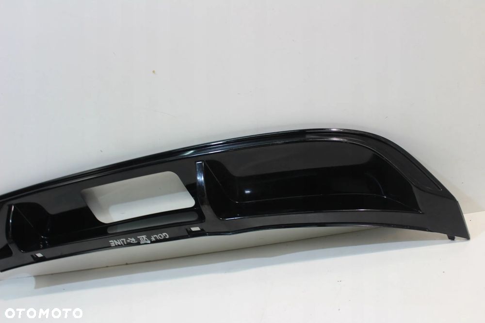 DYFUZOR DOKŁADKA ZDERZAK TYŁ VW GOLF 7 VII R-LINE CAŁY 5G6807568 - 2