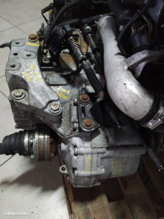 motor seat leon 2.0tdi 170cv caixa 6 velocidades KDS ref: BMN - 4