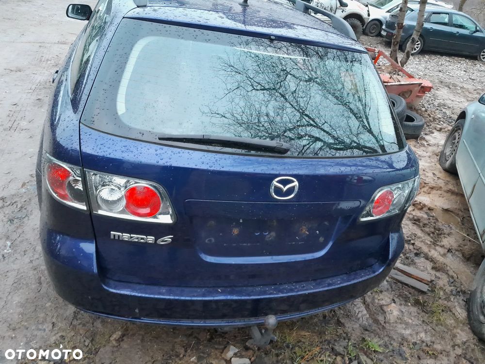Mazda 6 02-07 gy KOMBI Roleta bagażnika Szara CZARNA - 4