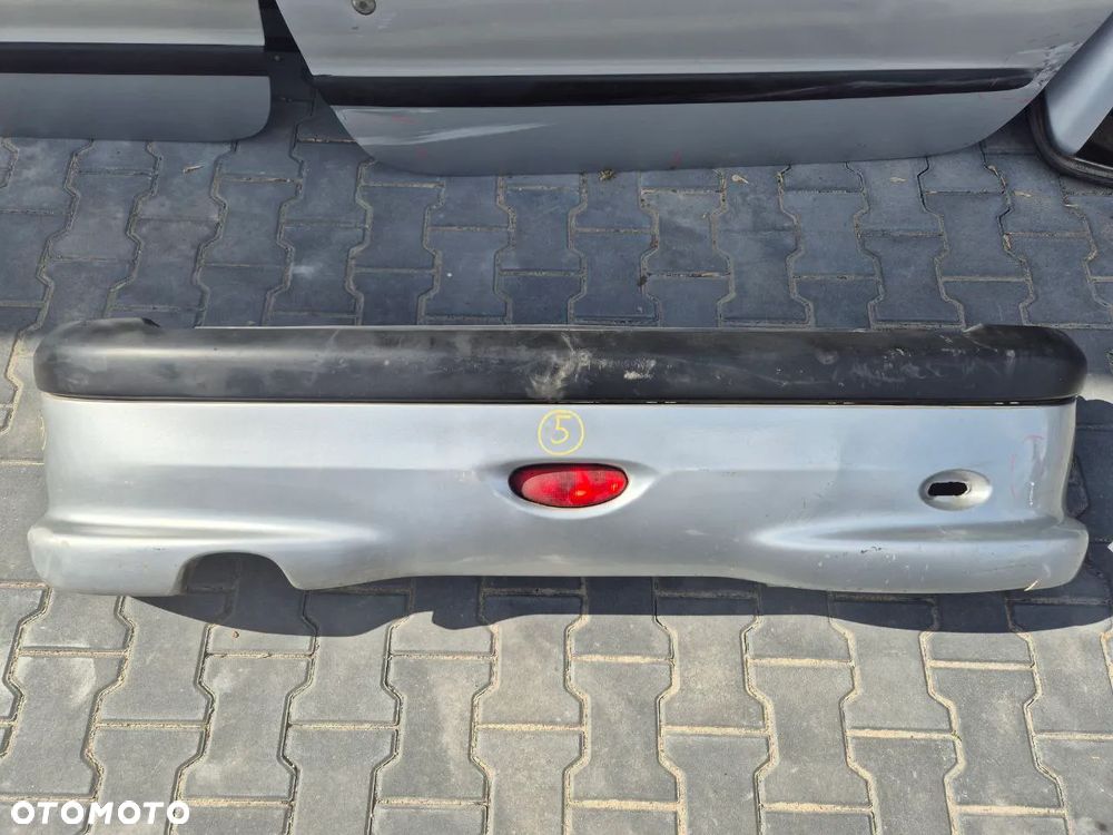 PEUGEOT 206 CC ZDERZAK / KLAPA / DRZWI / DACH SREBRNY - 11