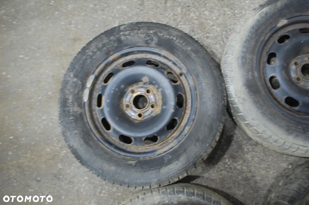 FELGI STALOWE + OPONY ZIMOWE BARUM 2017R. 195/65R15 5X100 ET38 6J SEAT LEON I VW SKODA AUDI - 5