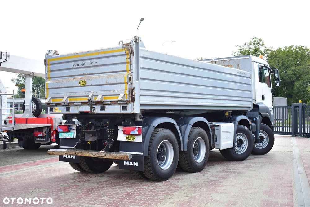MAN TGS 35.500 Wywrotka 8x4 Meiller-Kipper ** Bordmatic ** Manual Sprowadzony ! Stan Perfekcyjny! - 16