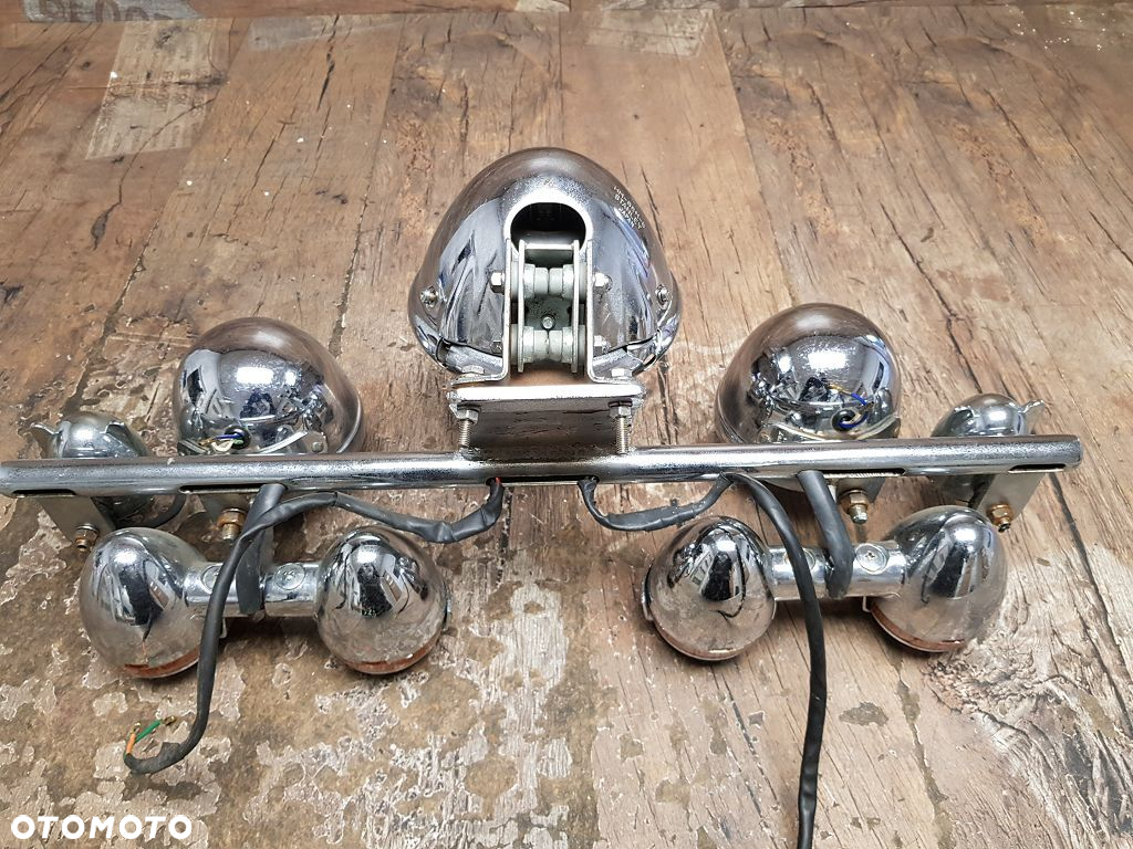 Lampy lightbar stelaż reflektor kierunkowskaz Chopper Cruiser - 8