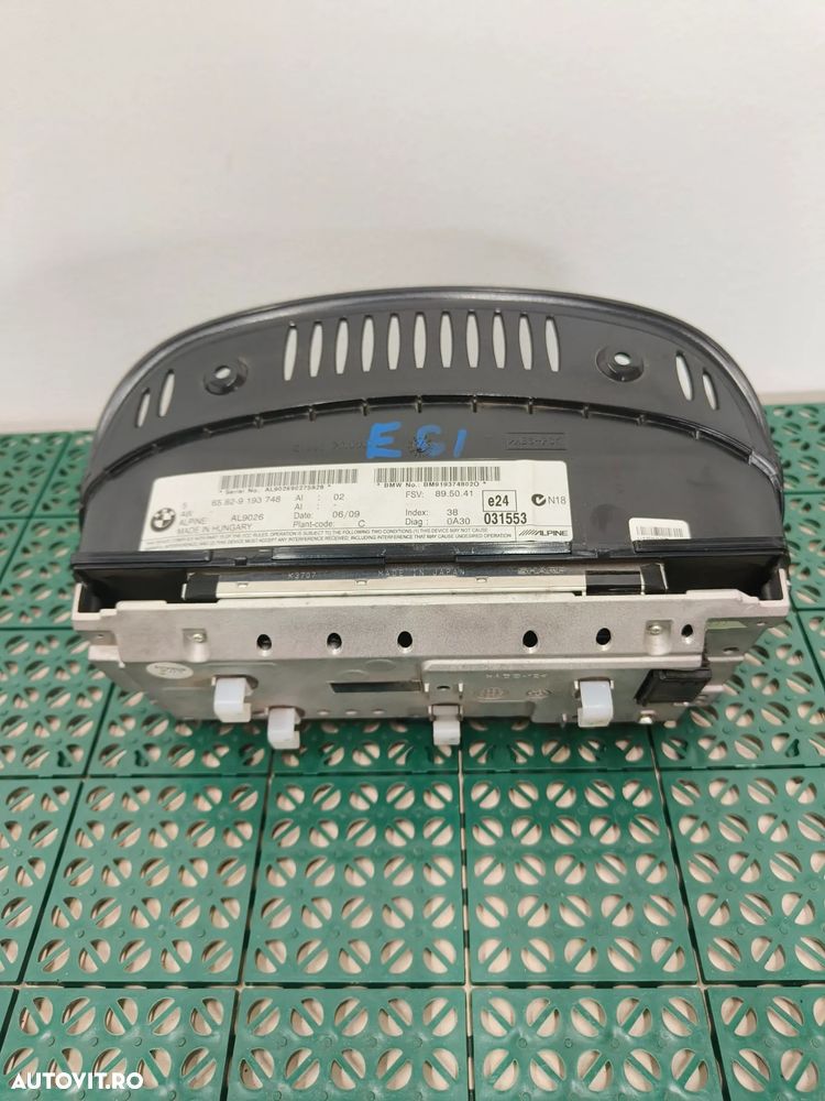 Display Navigatie Mica BMW E6x E9X diferite coduri - 5