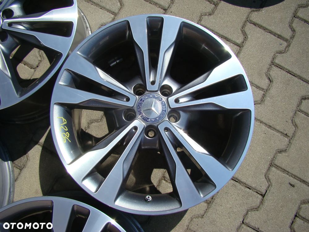 a286 5x112 Mercedes W205 W204 W246 W247 W177 W176 CLA C117 C118 W212 7,5jx18 czujniki - 3