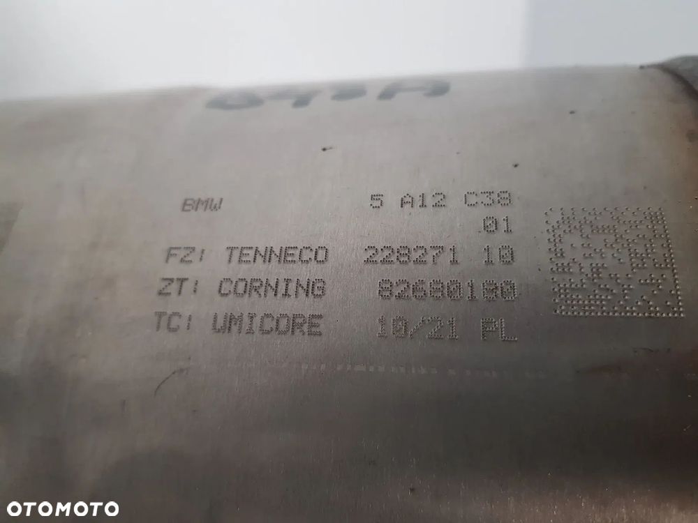 Katalizator DPF BMW B48A 2.0i F39 X2 F40 F45 F46 F48 X1 8268018 8272771 - 9