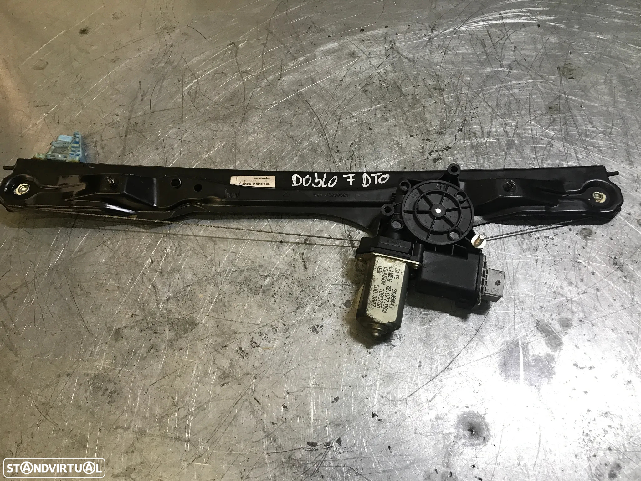 ELEVADOR DO VIDRO FIAT DOBLO II / OPEL COMBO III 2010-2019  - FRENTE ESQUERDO / DIREITO - 4