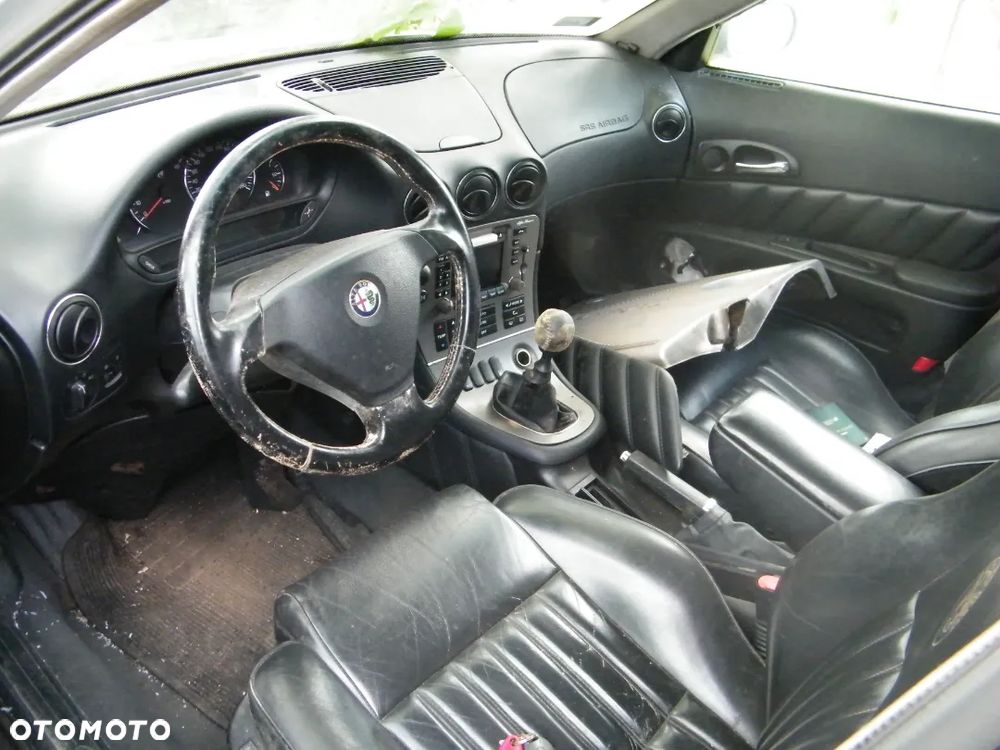 Alfa Romeo 166 (98-03r.) 2.4 JTD 136KM silnik AR34202 lakier 612/A. Cały na części - 5