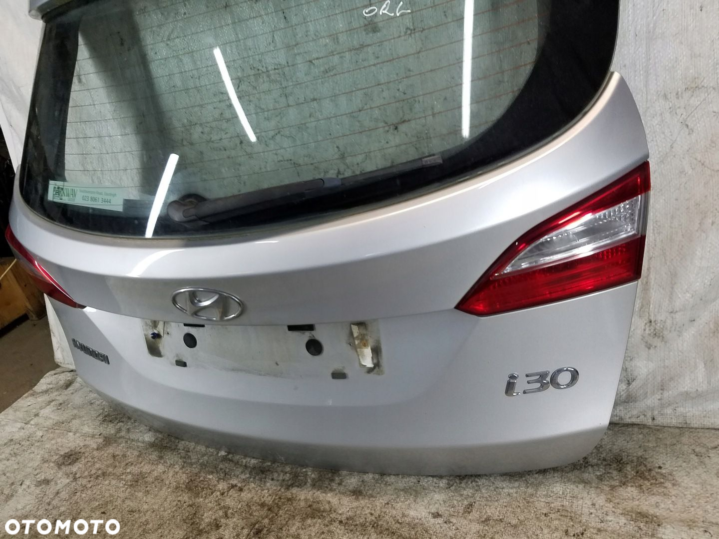 KLAPA BAGAŻNIKA TYŁ HYUNDAI I30 II KOMBI KOD U3S - 5