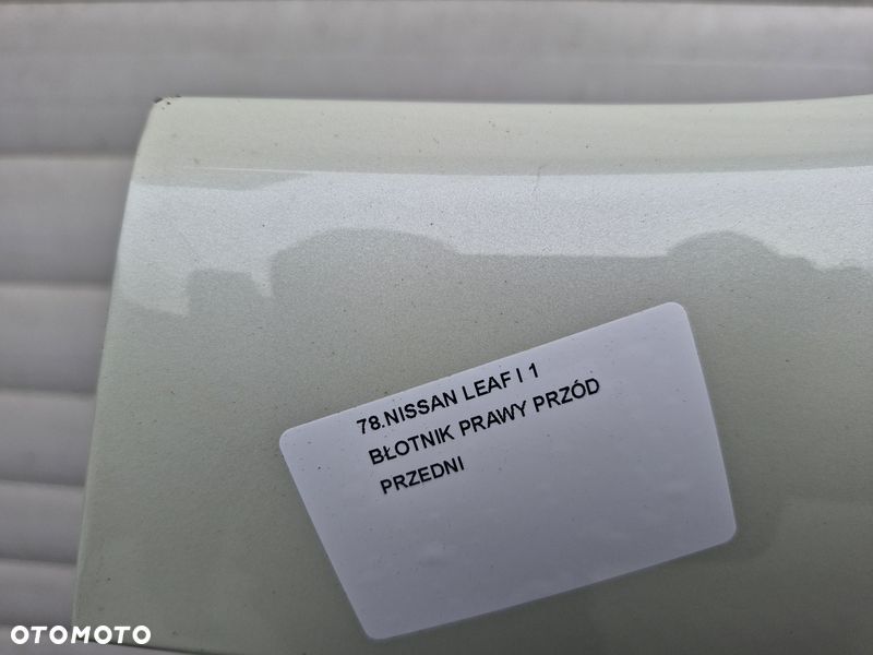 NISSAN LEAF I 1 BŁOTNIK PRAWY PRZÓD PRZEDNI - 3