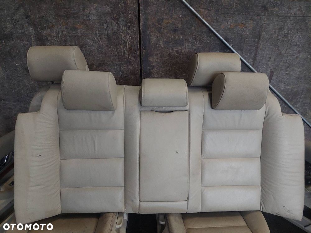 FOTELE KOMPLET LEWY PRAWY KANAPA TYŁ + BOCZKI AUDI A6 C6 - 4