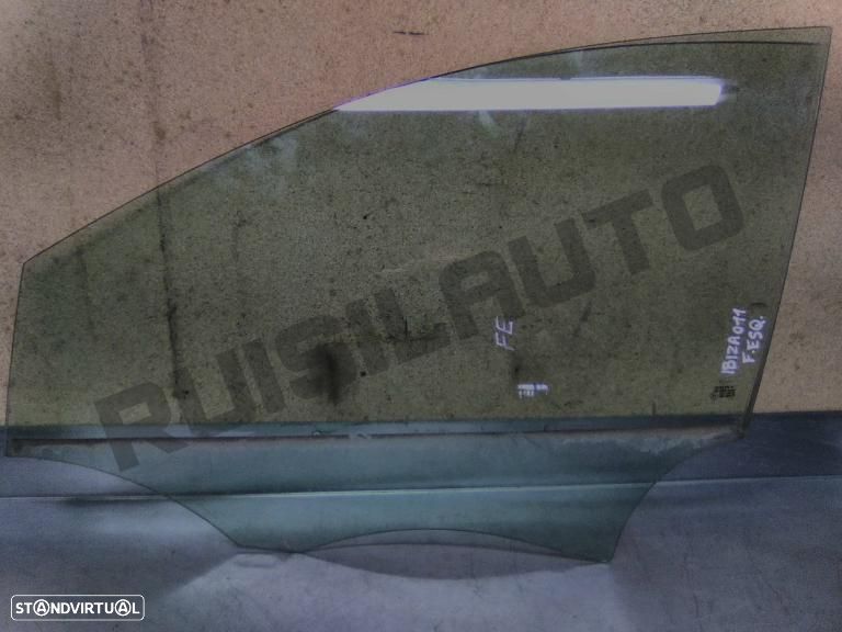 Vidro Porta Frente Esquerdo  Seat Ibiza Iv (6j) [2007_2016] 1.6 - 1