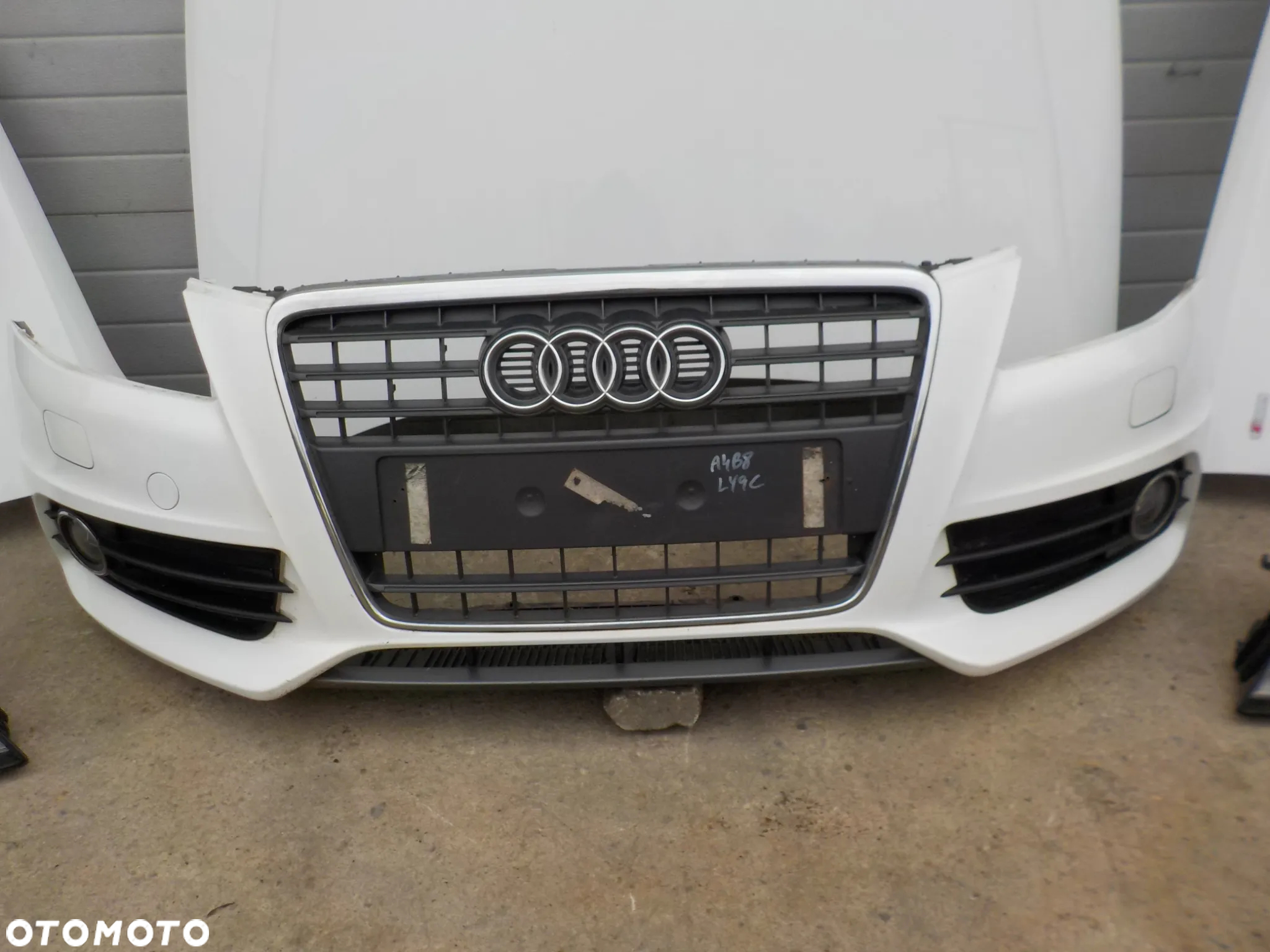 AUDI A4 B8 S-LINE 1.8 TFSI PRZÓD MASKA ZDERZAK BŁOTNIKI PAS PRZEDNI Z CHŁODNICAMI LAMPY XENON UK - 17