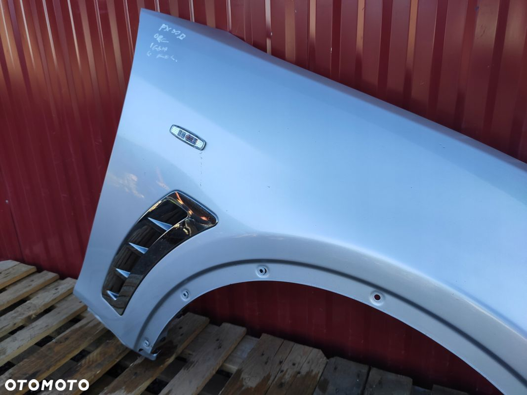 INFINITI FX30D BŁOTNIK PRAWY PRZÓD KOMPLETNY W KOLOR ORYGINAŁ IGŁA - 9