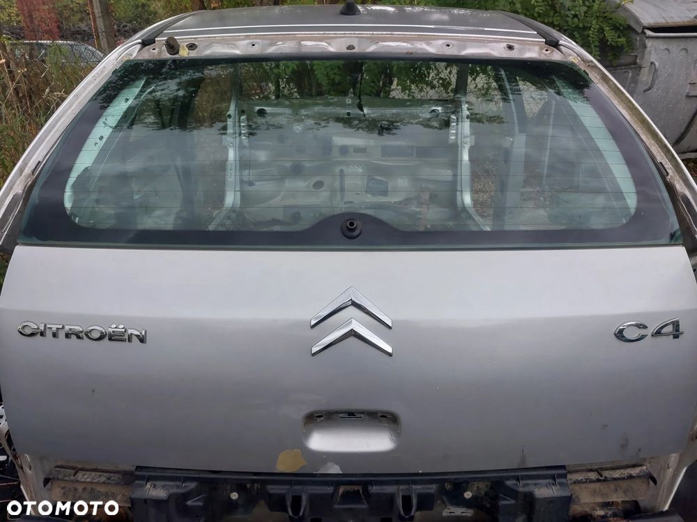 Klapa bagażnika Citroen C4 04-10 kolor EZR szyba tylna tylnej klapy - 1