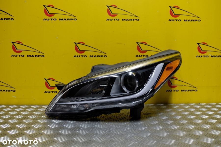 HYUNDAI SONATA HYBRID 2014 2015- REFLEKTOR LAMPA ZWYKŁA SOCZEWKOWA L USA - 2