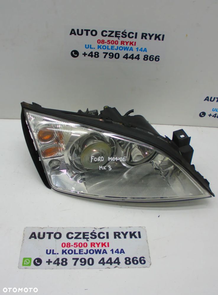 Ford Mondeo MK3 Lampa Lampy XSENON lewa prawa strona EU - 9