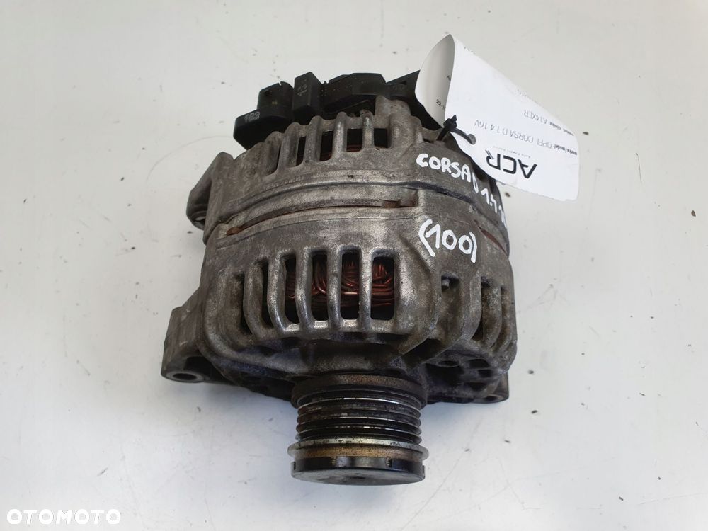 ALTERNATOR Opel Corsa D 1.4 16V _ bosch 0124425087 120A Alternator Alternat - 7