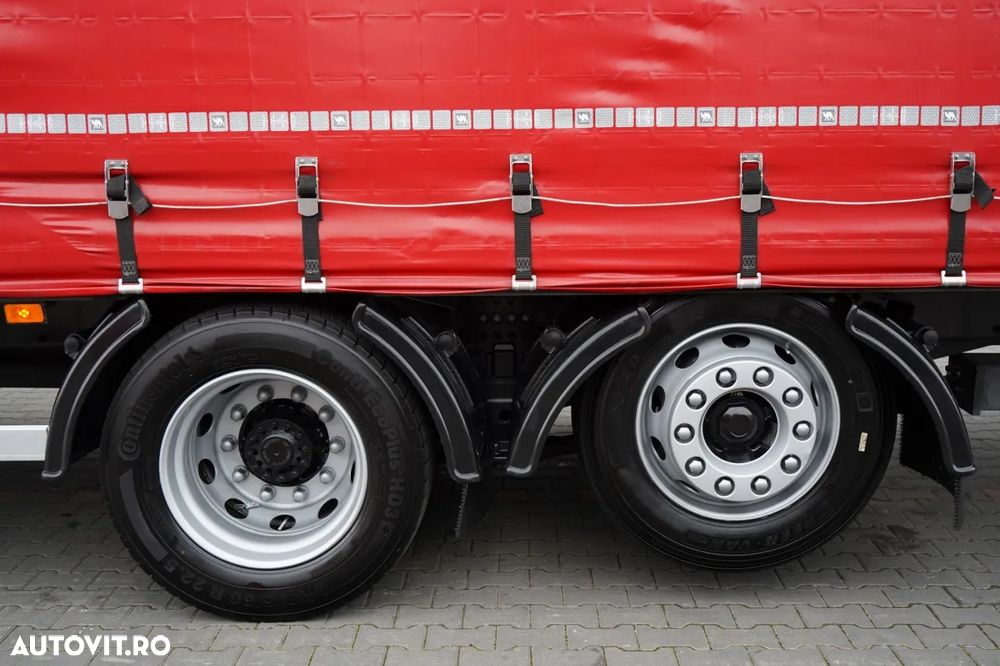 Volvo FH 460 / COMBINAT TANDEM / 120 M3 / TRANSIT / I-SAVE / I-PARK COOL / DIRECȚIE CU AX RIDICAT / WIELTON / CORTINĂ ARMATĂ - 24