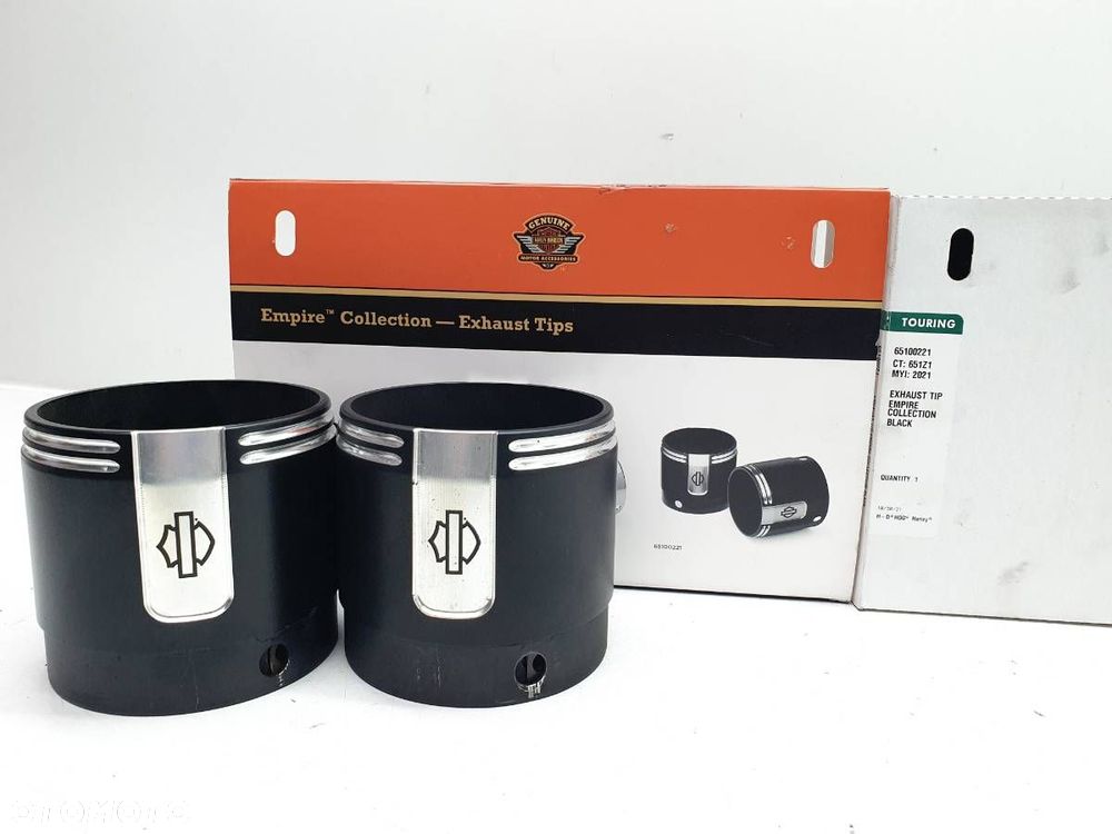 KOŃCÓWKI TŁUMIKA WYDECHÓW HARLEY DAVIDSON TOURING 2017-2025 4.5 CALA - 6