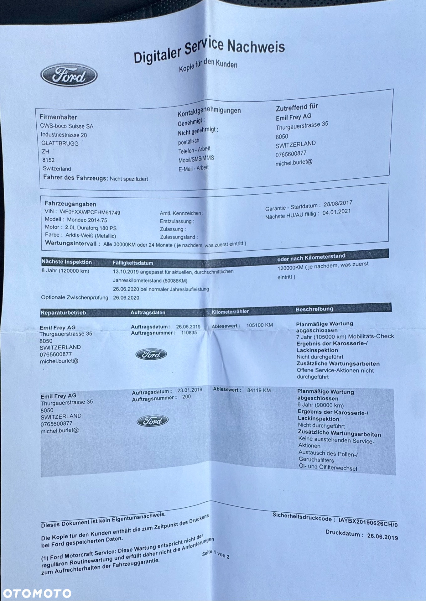 Ford Mondeo Vignale 2.0 TDCi 4WD PowerShift - 23