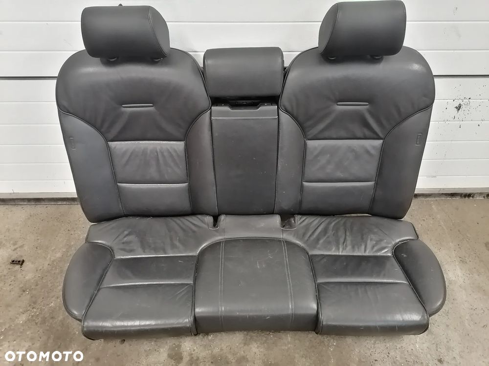Fotele Kanapa Boczki Skóra Skórzany Czarna Audi A8 D3 EU Na Elementy - 17