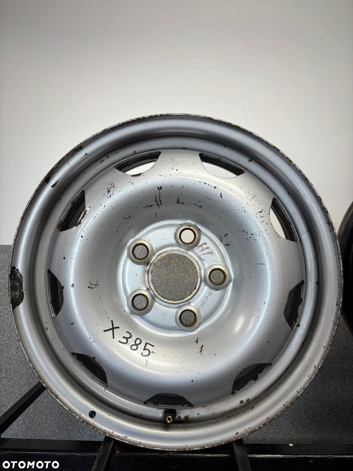 4 FELGI STAL. VW TRANSPORTER T5 , T6 , MULTIVAN , CARAVELLE  16'' 6,5J  ET51 - 2