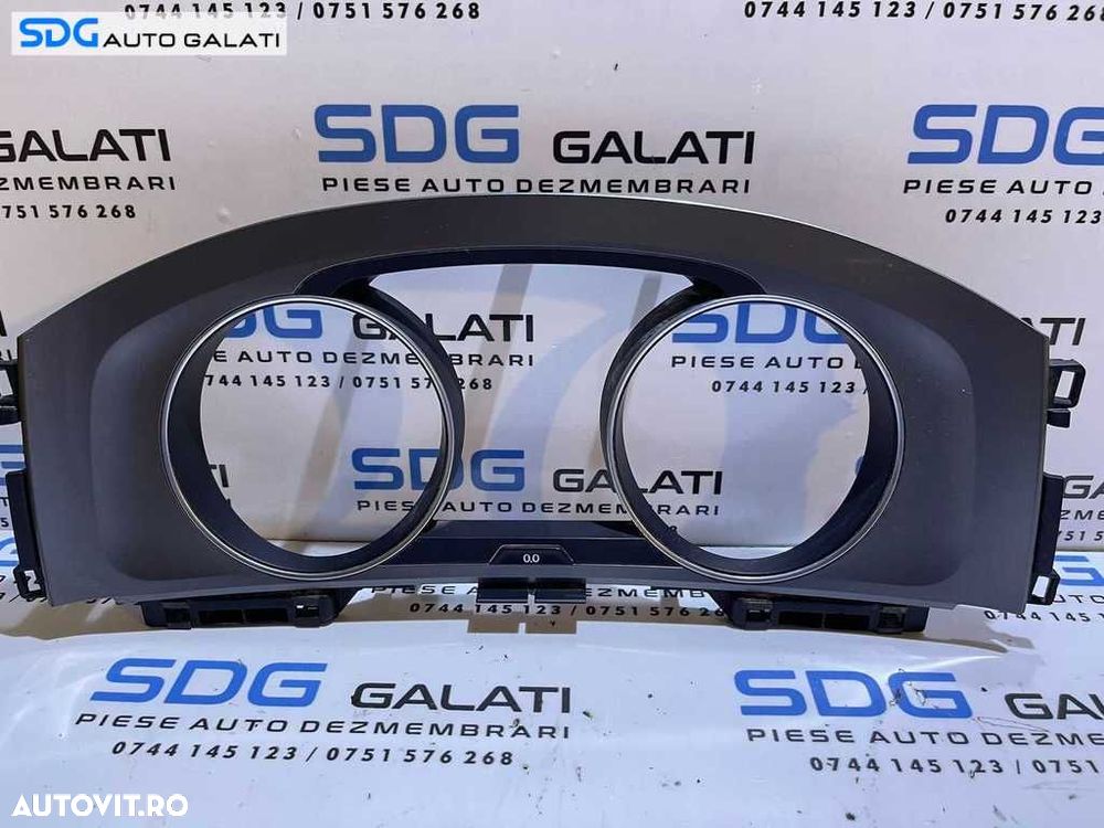 Rama Ornament Grila Ceas Ceasuri Bord VW Golf 7 2013 - 2017 Cod 5G0857059 5G0857189 - 2