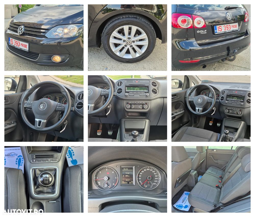 Volkswagen Golf Plus 1.6 TDI DPF Style - 9