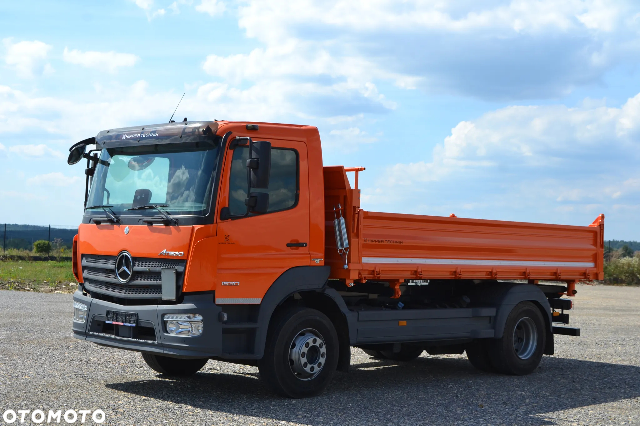 Mercedes-Benz Atego 1630 Nowy 3-stronny WYWROT Kiper WYWROTKA Blokada Klima 1530 1524 Ładowność 9400 kg - 9