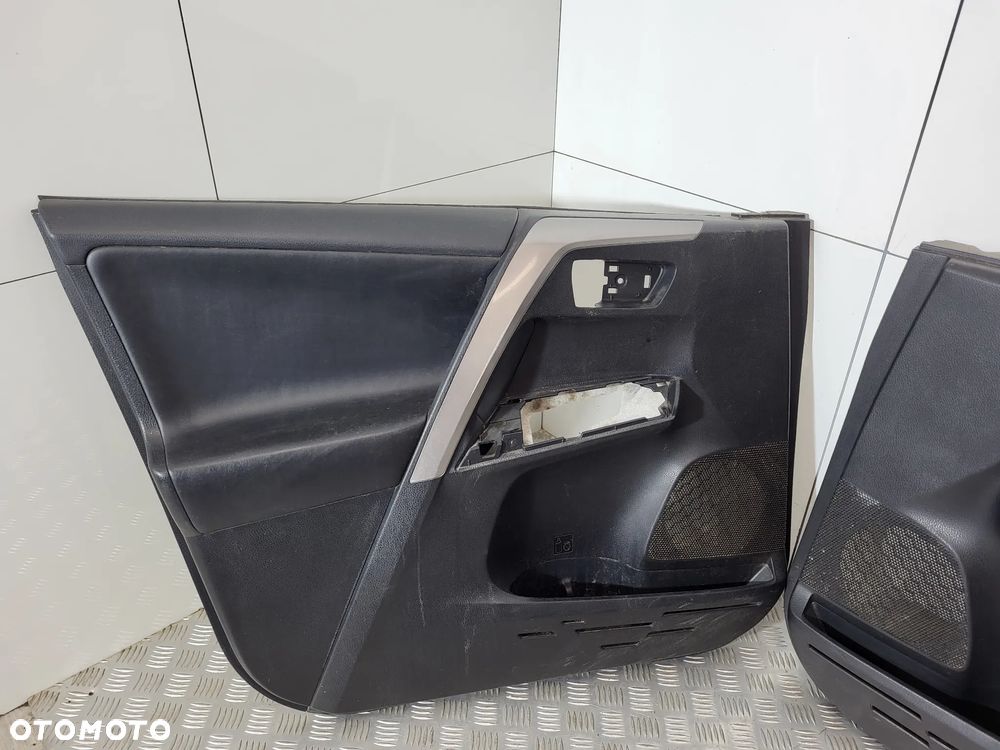 Toyota Rav4 IV Tapicerka Drzwi Lewa Prawa Przód - 5