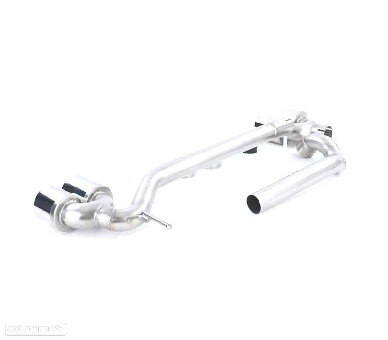 KIT PONTEIRAS DE ESCAPE DUPLA PARA BMW F10 F11 F12 F13 10-18 LOOK M PERFORMANCE DUPLA - 5