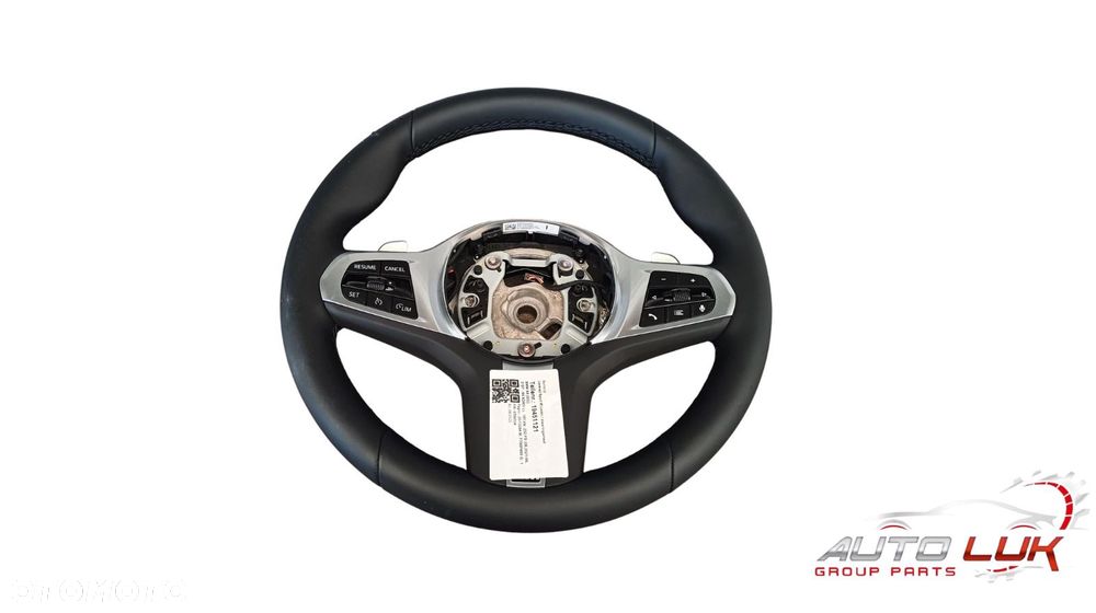 BMW X3 G01 X4 G02 G08 M Pakiet Kierownica NOWA Czarna Skóra Łopatki 8094542
