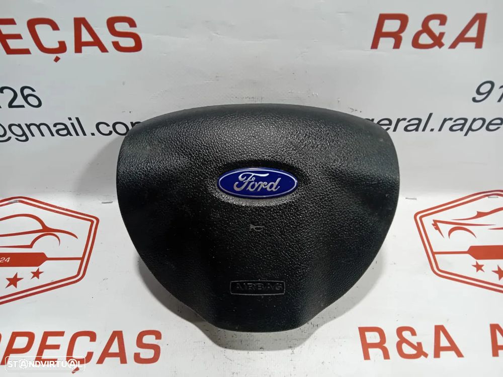 Airbag do Volante Ford Focus II 2 3 Braços Ref 4M51 A042B85 DF 3ZHE Original - 1