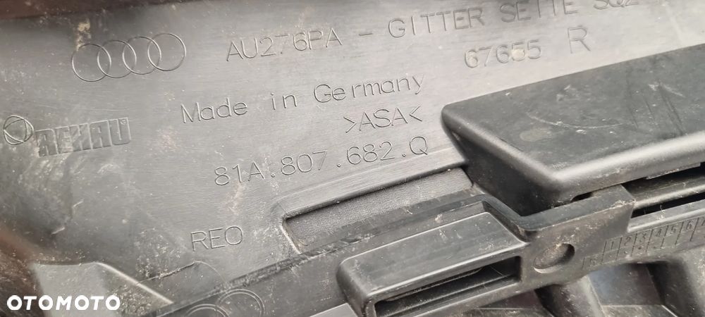 AUDI Q2 SQ2 LIFT 2020- S-LINE Kratka prawa zderzak przód oryginał - 6