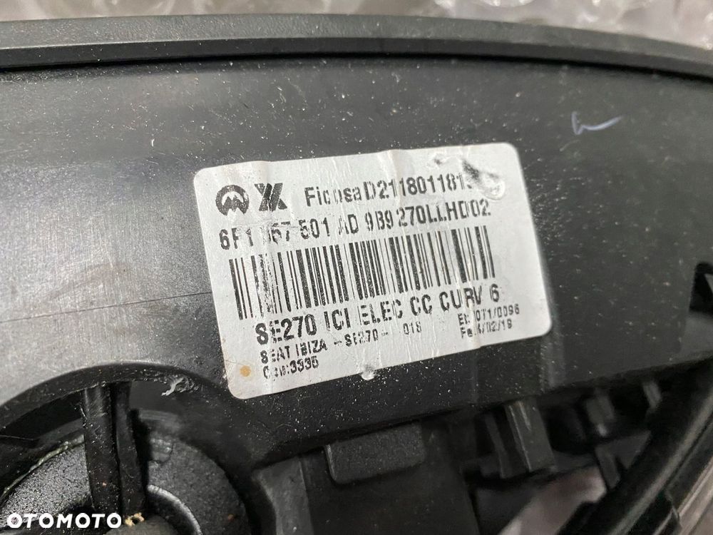 LUSTERKO LEWE 6PIN SEAT IBIZA V 6F0 6F1867501 AD - 3