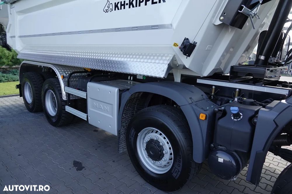 MAN TGS 41.480 / 8x8 / BASCULANĂ SPATE / MANUAL / NOU NOU / KH-KIPPER / - 23