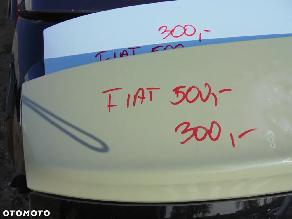 FIAT 500 KLAPA TYŁ - 2