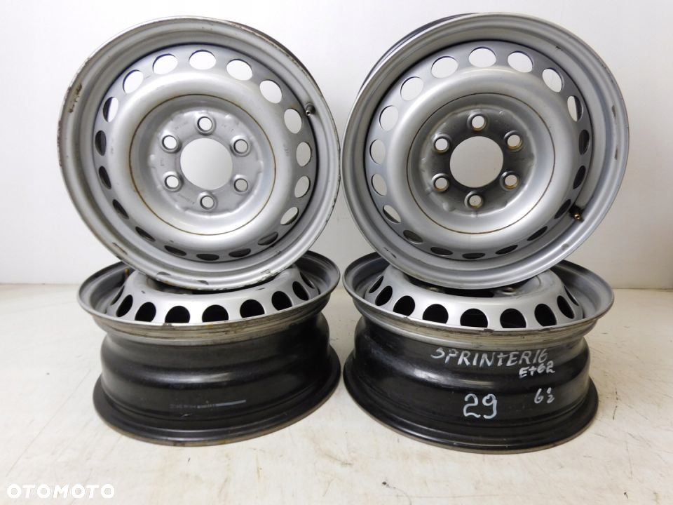 FELGI STALOWE 16 MERCEDES SPRINTER VW CRAFTER ET62 - 1