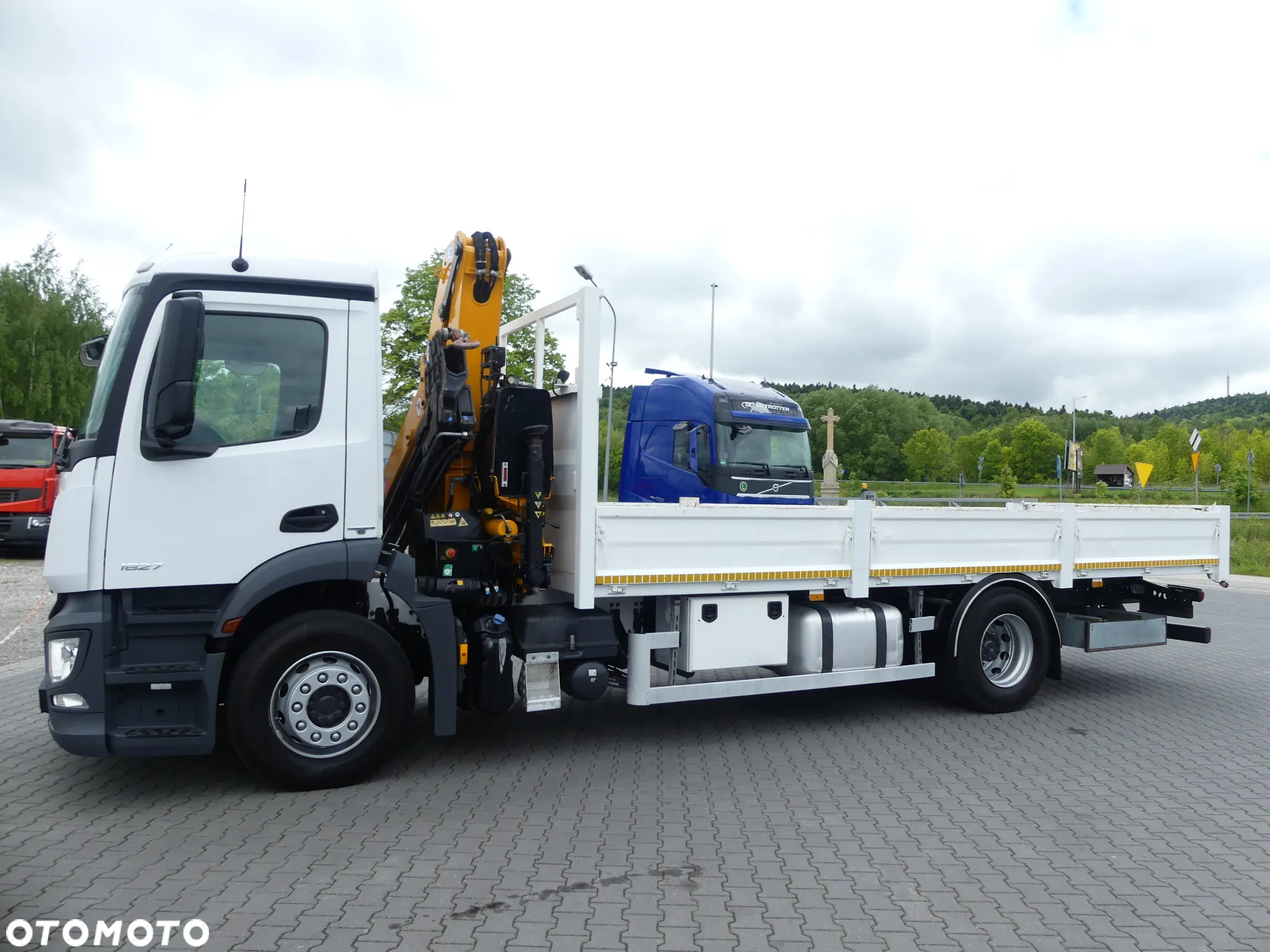 Mercedes-Benz ANTOS 1827 / HDS EFFER 165  18.65m / PILOT / EURO 6 / - 7