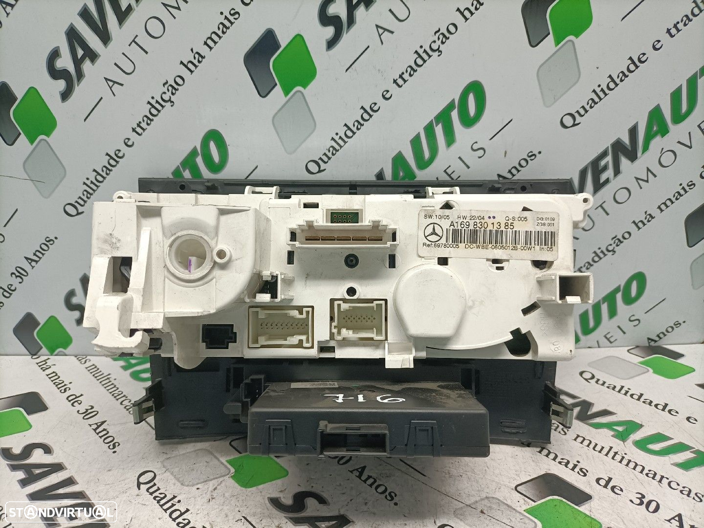 Comando / Botão De Sofagem / Climatronic Mercedes-Benz A-Class (W169) - 3