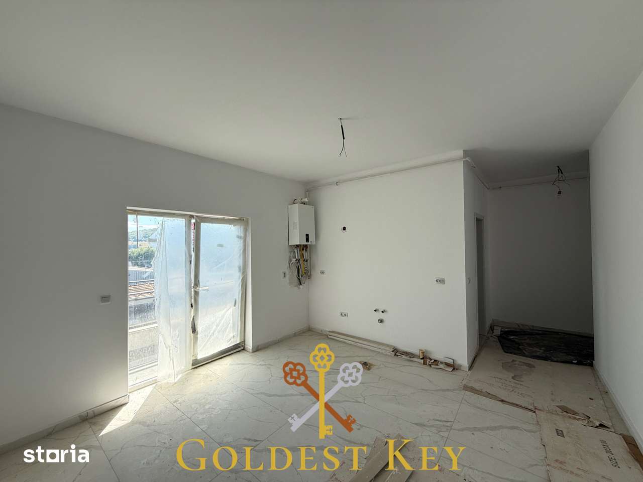 Apartament FINISAT modern cu 2 camere, terasa si incalzire in pardosea — fotografia 1