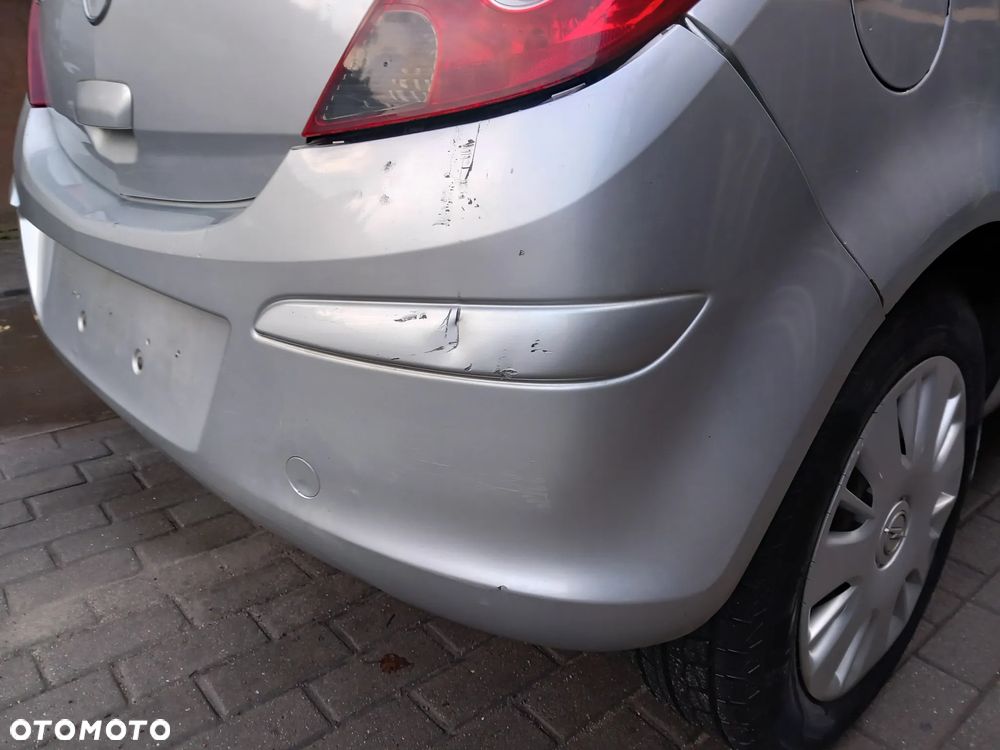 OPEL CORSA D ZDERZAK TYLNY TYŁ 3 DRZWI KOLOR: Z157 - 2