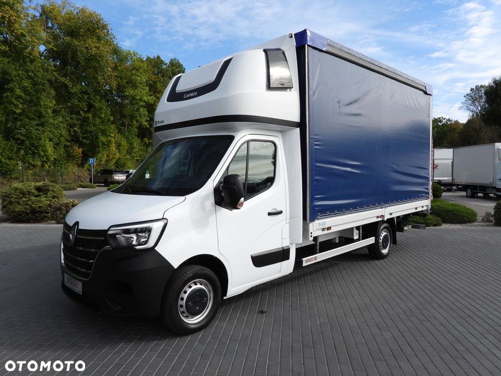 Renault MASTER PLANDEKA WINDA 9 PALET WEBASTO TEMPOMAT LEDY PNEUMATYKA KLIMATYZACJA  165KM - 23