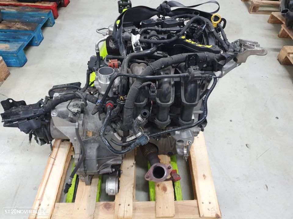 Motor Fiesta VI 1.0e 2015 de 80cv, ref P4JC - 4