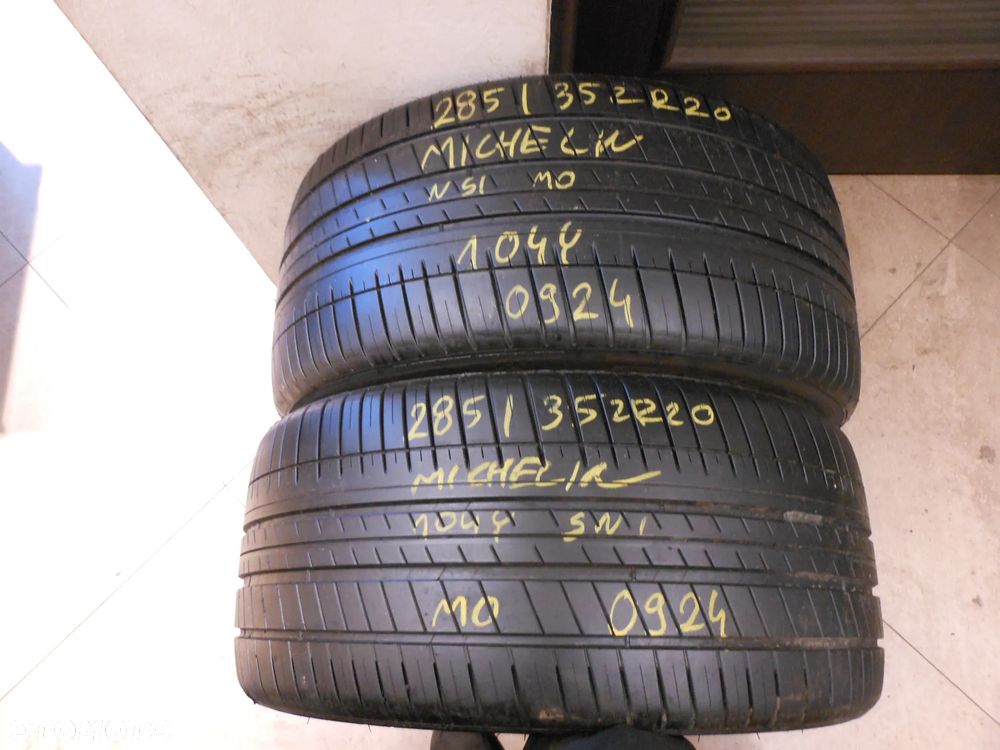 Opony 285/35r20 michelin pilot sport 3 6,6mm MO  lato para - 1