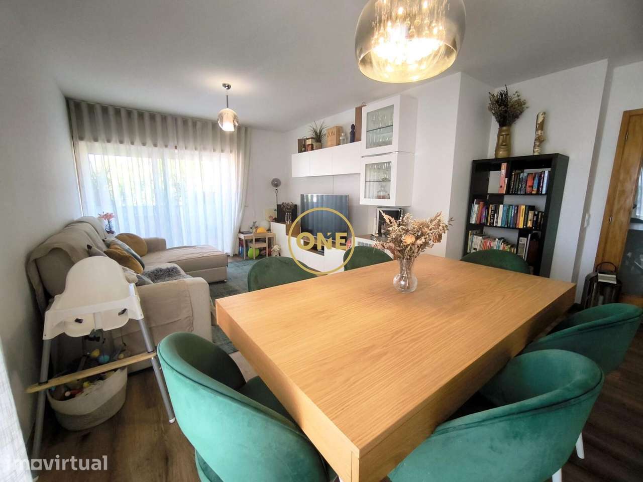 Apartamento T3 em Gueifães, com 120,28 m2 de área útil e 152,53 m2 de - Grande imagem: 4/31