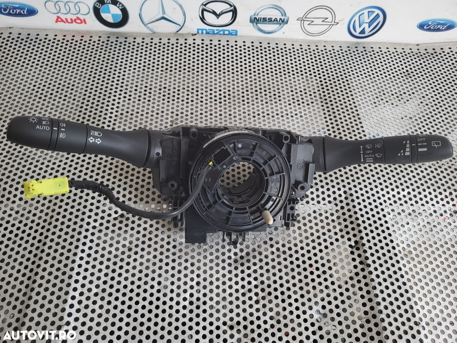 Banda Spira Spirala Volan Airbag Bloc Lumini Maneta Semnalizare Stergatoare Nissan Qashqai J11 An 2014-2015-2016-2017-2018-2019-2020 Volan Stanga Cod 25554-4EA0C Masina Cu 11.000 Km - 4